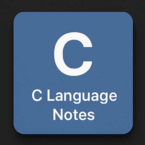 C Language Notes