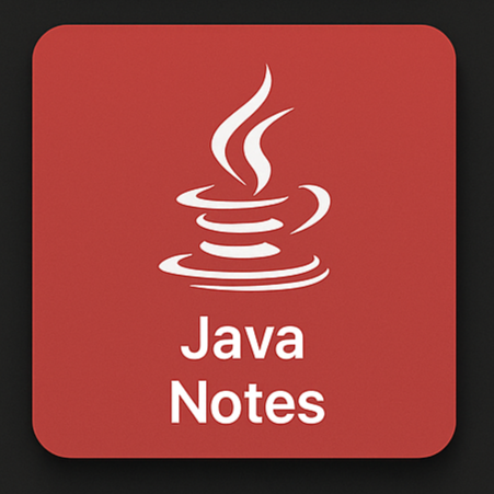 Java Notes